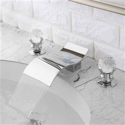 Waterfall Bathroom Sink Faucet